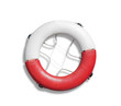 lifebelt over white