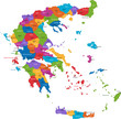 Map of administrative divisions of Greece Map of administrative divisions of Greece