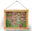 briks with frame