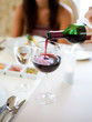 Pouring wine