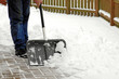 Schnee schieben