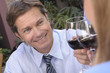 Photo: Man drinking red wine Man drinking red wine