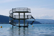 Plongeoir lac d'Annecy