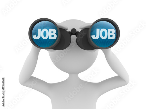 Illustration: Looking for Job Looking for Job
