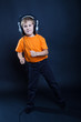 Young music fan