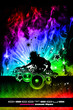 DJ przy konsolecie – plakat klubu
