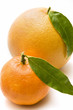 Pomelo y mandarina Pomelo y mandarina