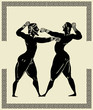 Old greek boxers Old greek boxers