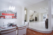 Luxury home dining room interior