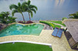 Waterfront Mansion with Pool and Bali hut overlooking the canal