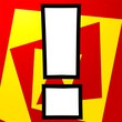 Illustration of a exclamatory mark