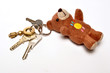 trousseau de clefs de fille