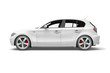 Sport car made in 3d