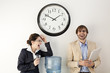 Businesspersons at Water Cooler