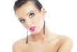 glamour shot of a beautiful woman - horizontal