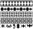 Vector borders and design elements