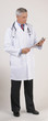 Doctor in Lab Coat Full Length