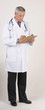 Doctor in Lab Coat Full Length