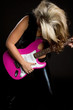 Girl Rocking Out