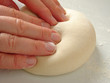 hands knead the dough hands knead the dough