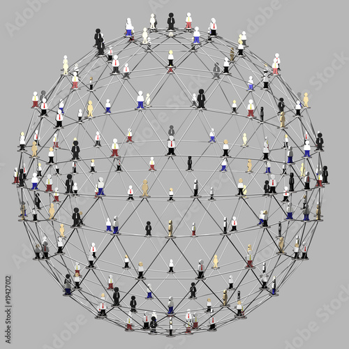 Illustration: Business-Network Business-Network