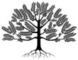 Arbre (Tree Silhouette Symbole Logo Dessin Illustration Vecteur) Arbre (Tree Silhouette Symbole Logo Dessin Illustration Vecteur)