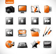 webicons2 - orange (combinable with my other icon sets)