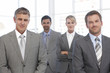Confident business team