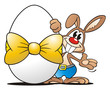 Osterhase und Osterei