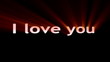 I love you