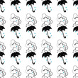 Seamless Umbrella Pattern
