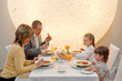 Photo: Dinner in restaurant Dinner in restaurant