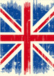 UK grunge flag UK grunge flag