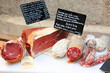 Assortiment de charcuteries