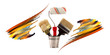 Brushes for painting