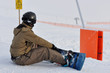 Foto: pause eines snowboarders pause eines snowboarders