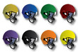 Color Football Helmets