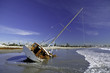 Photo: Beached Sailboat Beached Sailboat