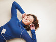 Photo: woman with headphones woman with headphones