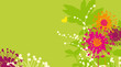 beautiful floral card