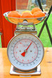 Oranges on scales