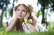 beauty woman outdoor