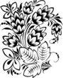 Russian traditional ornament 