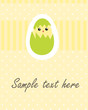 Easter card. Vector illustration.