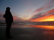 femme sur la plage de lacanau oçéan 311209330 femme sur la plage de lacanau oçéan 311209330