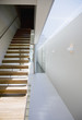 Staircase and entryway of modern home