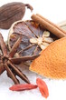 Cinnamon, citrus, star anise, cardamon, cymbopogon and goji
