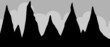 Illustration of a cliff of mountain with sky background
