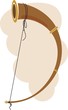 Illustration of a music instruments with tag Illustration of a music instruments with tag