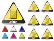 document extension icons document extension icons